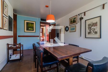 Sala de jantar de casa de condomínio à venda com 4 quartos, 400m² em Santa Tereza, Porto Alegre