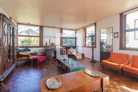 Sala de casa de condomínio à venda com 4 quartos, 400m² em Santa Tereza, Porto Alegre