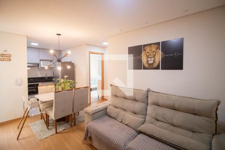Sala de apartamento à venda com 2 quartos, 45m² em Sapucaia Ii, Contagem