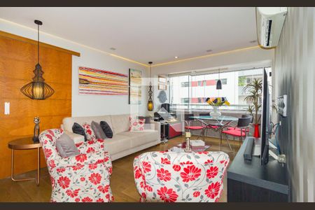 Sala  de apartamento à venda com 3 quartos, 114m² em Belenzinho, São Paulo