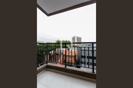 Varanda de kitnet/studio à venda com 1 quarto, 30m² em Moema, São Paulo