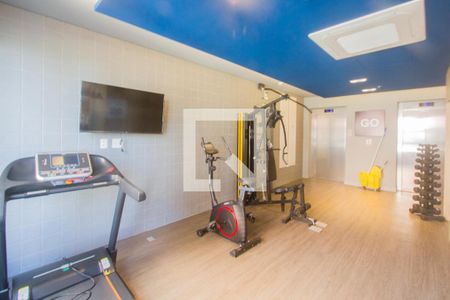 Área comum - Academia de kitnet/studio para alugar com 1 quarto, 24m² em Brooklin, São Paulo