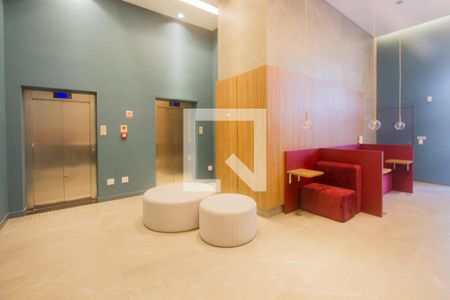 Área comum de kitnet/studio para alugar com 1 quarto, 24m² em Brooklin, São Paulo