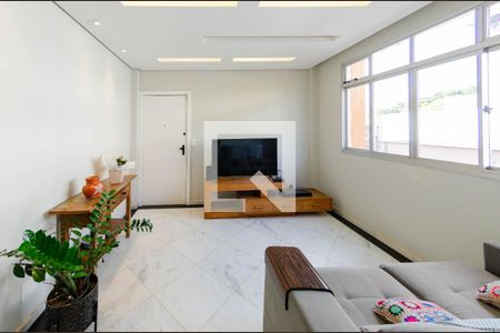 Sala de apartamento à venda com 3 quartos, 101m² em Buritis, Belo Horizonte