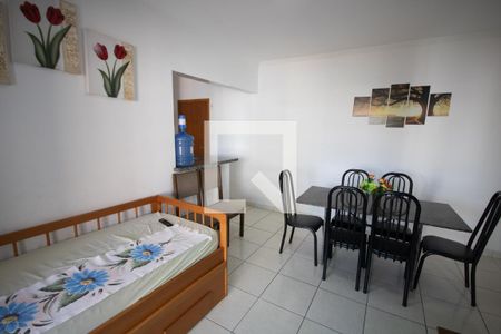 Sala de apartamento para alugar com 2 quartos, 85m² em Aviação, Praia Grande
