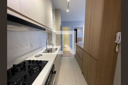 Cozinha de apartamento para alugar com 2 quartos, 37m² em Vila Butantã, São Paulo