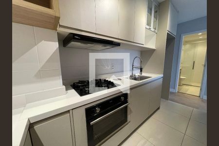 Cozinha de apartamento para alugar com 2 quartos, 37m² em Vila Butantã, São Paulo
