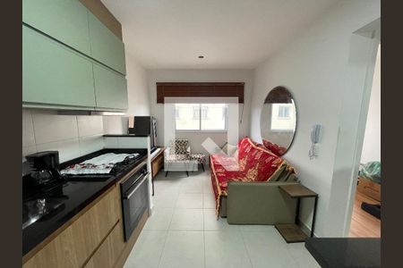 Sala de apartamento para alugar com 2 quartos, 32m² em Jardim Celeste, São Paulo