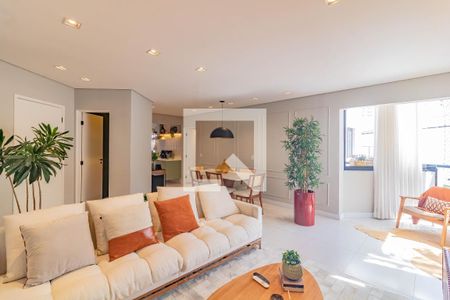 Sala de apartamento à venda com 3 quartos, 105m² em Vila Mascote, São Paulo