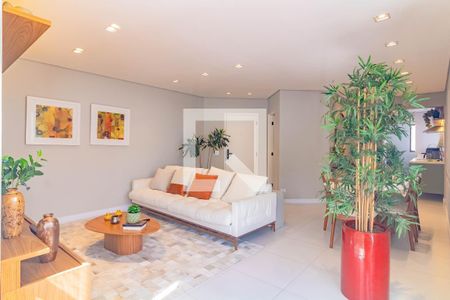 Sala de apartamento à venda com 3 quartos, 105m² em Vila Mascote, São Paulo