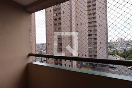 Varanda da Sala de apartamento à venda com 3 quartos, 64m² em Utinga, Santo André