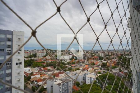 Vista da Sala de apartamento à venda com 3 quartos, 81m² em São Sebastião, Porto Alegre