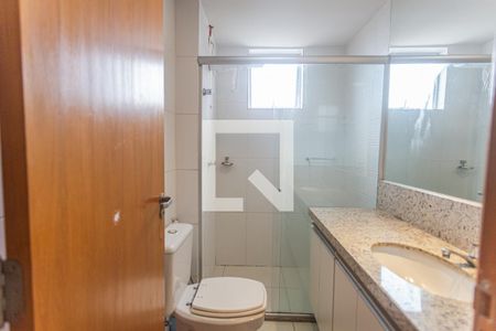 Banheiro da Suíte de apartamento à venda com 3 quartos, 140m² em Santo Antônio, Belo Horizonte