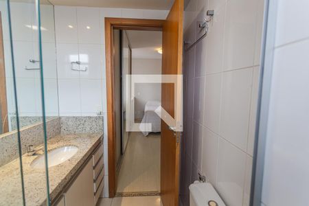 Banheiro da Suíte de apartamento à venda com 3 quartos, 140m² em Santo Antônio, Belo Horizonte