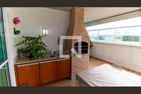 Área comum - Churrasqueira de apartamento à venda com 4 quartos, 300m² em Charitas, Niterói