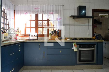Cozinha de casa para alugar com 3 quartos, 321m² em Jardim Utinga, Santo André