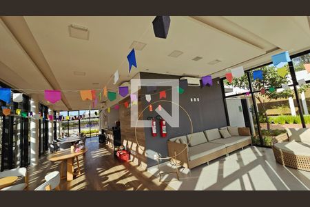 Área comum - Salão de festas de casa de condomínio à venda com 3 quartos, 188m² em Jardim Tereza Cristina, Jundiaí