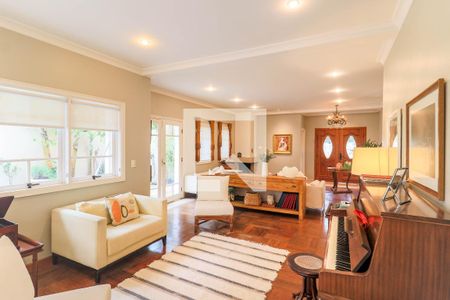 Sala de casa de condomínio à venda com 4 quartos, 420m² em Santo Amaro, São Paulo