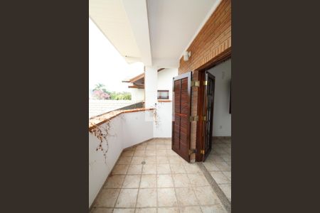 Sacada da Suíte 1 de casa de condomínio para alugar com 4 quartos, 380m² em Cj Res Espl do Sol, São José dos Campos