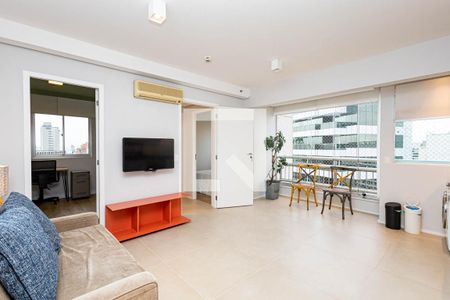 Sala de apartamento à venda com 2 quartos, 50m² em Consolação, São Paulo