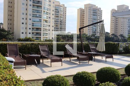 Área comum - Piscina de apartamento à venda com 1 quarto, 50m² em Residencial Tambore Iii, Santana de Parnaíba