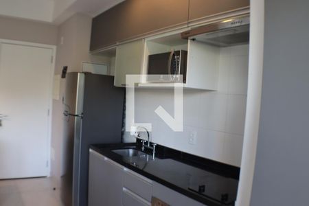 Cozinha de apartamento à venda com 1 quarto, 50m² em Residencial Tambore Iii, Santana de Parnaíba