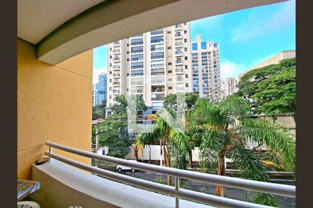 Varanda de apartamento à venda com 2 quartos, 51m² em Indianópolis, São Paulo