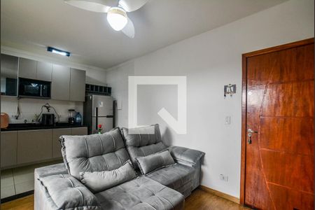 Sala de apartamento à venda com 2 quartos, 51m² em Vila Vitória, Santo André