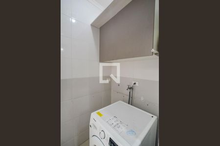 Área de Serviço de apartamento à venda com 2 quartos, 51m² em Vila Vitória, Santo André