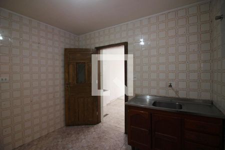 Cozinha de casa para alugar com 1 quarto, 40m² em Jardim Calux, São Bernardo do Campo