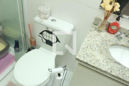 Banheiro Social de apartamento à venda com 2 quartos, 86m² em Jardim Sao Caetano, São Caetano do Sul