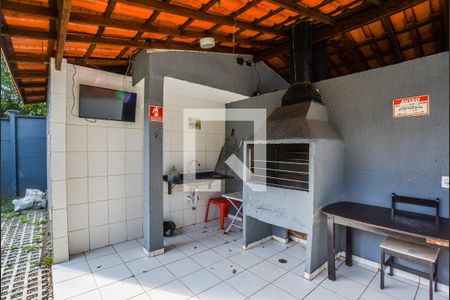 Área comum - Churrasqueira de apartamento à venda com 2 quartos, 106m² em Vila Lutécia, Santo André