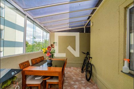 Área de Serviço  de apartamento à venda com 2 quartos, 106m² em Vila Lutécia, Santo André