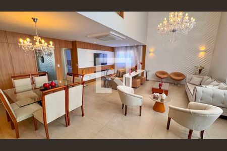 Sala de apartamento à venda com 5 quartos, 376m² em Cidade Nova, Belo Horizonte