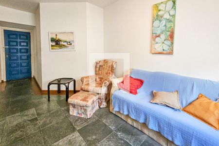 Sala de apartamento para alugar com 2 quartos, 70m² em Jardim Tejereba, Guarujá