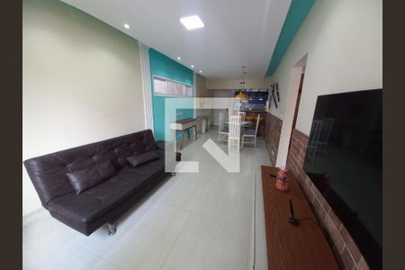 Sala de apartamento para alugar com 2 quartos, 98m² em Gonzaguinha, São Vicente