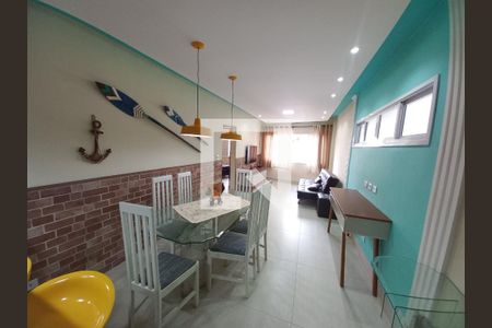 Sala de apartamento para alugar com 2 quartos, 98m² em Gonzaguinha, São Vicente