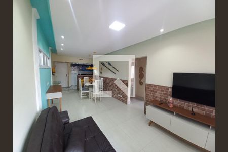 Sala de apartamento para alugar com 2 quartos, 98m² em Gonzaguinha, São Vicente