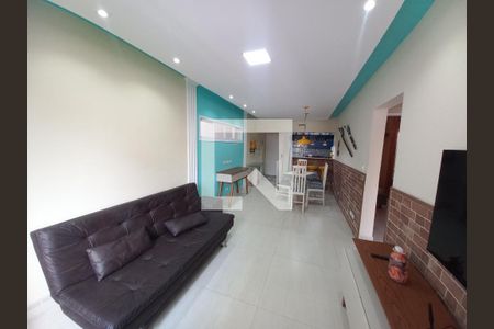 Sala de apartamento para alugar com 2 quartos, 98m² em Gonzaguinha, São Vicente