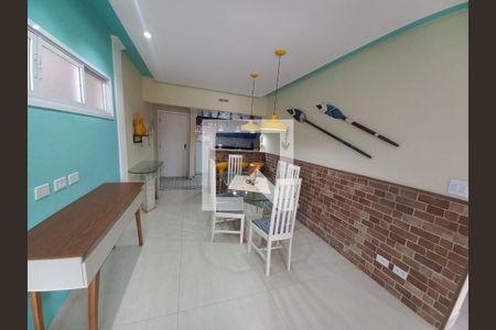 Sala de apartamento para alugar com 2 quartos, 98m² em Gonzaguinha, São Vicente