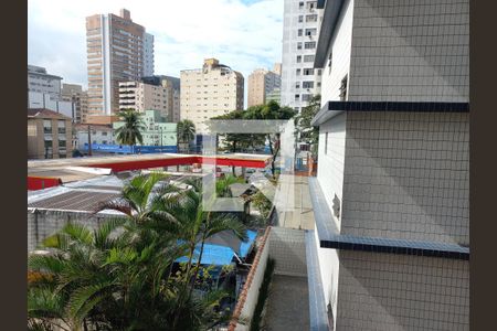 Vista da Sala de apartamento para alugar com 2 quartos, 98m² em Gonzaguinha, São Vicente
