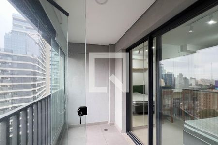Varanda de apartamento à venda com 1 quarto, 25m² em Paraíso, São Paulo