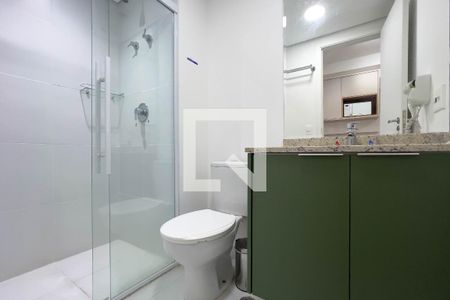 Banheiro de apartamento à venda com 1 quarto, 25m² em Paraíso, São Paulo