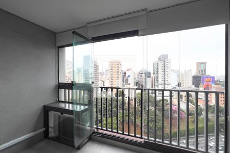 Varanda de apartamento à venda com 1 quarto, 25m² em Paraíso, São Paulo