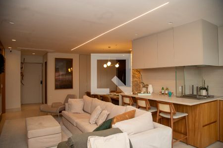 Sala de apartamento para alugar com 2 quartos, 125m² em Campo Belo, São Paulo