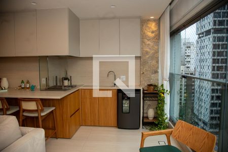 Sala de apartamento para alugar com 2 quartos, 125m² em Campo Belo, São Paulo