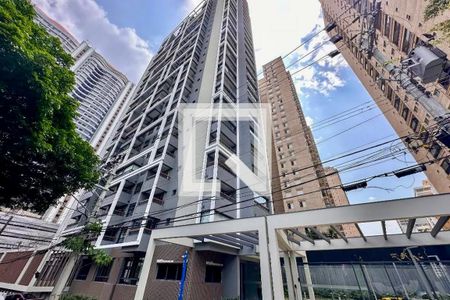 Fachada de kitnet/studio para alugar com 0 quarto, 25m² em Brooklin, São Paulo