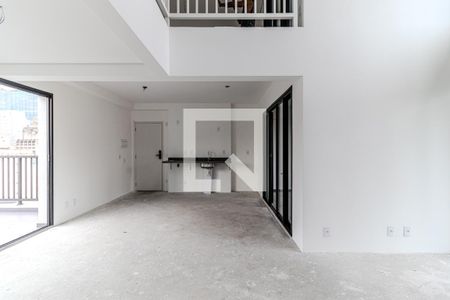 Sala/Cozinha de apartamento à venda com 1 quarto, 107m² em Vila Buarque, São Paulo