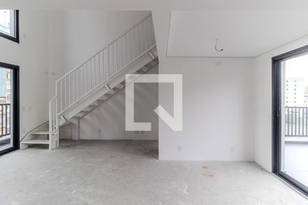 Sala/Cozinha de apartamento à venda com 1 quarto, 107m² em Vila Buarque, São Paulo