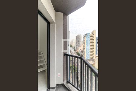 Varanda da Sala de apartamento à venda com 1 quarto, 95m² em Vila Buarque, São Paulo